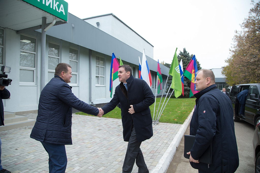 Приезд министра сельского хозяйства России Дмитрия Патрушева в КубГАУ