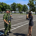 200 курсантов военного института из числа студентов КубГАУ дали присягу. Мероприятие проходило в нескольких В.Ч., дислоцирующихся на территории Краснодарского края. Предварительно они прошли серьезную подготовку на военных сборах.