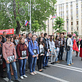 Наши студенты на параде Памяти