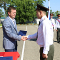 Выпуск офицеров учебного военного центра КубГАУ