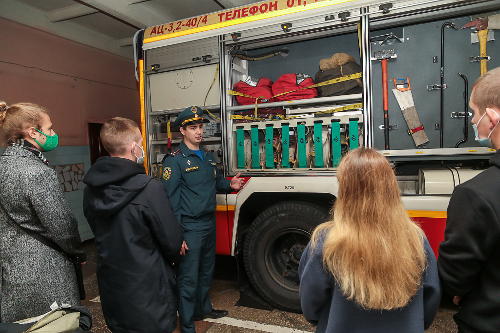 Обучение добровольных пожарных дружин в ПСЧ-22