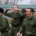 Соревнования студентов учебного военного центра