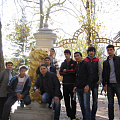 Trip of foreign students to the town of Goryachy Kluch