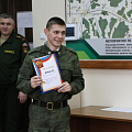 Соревнования студентов учебного военного центра