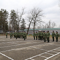 Соревнования студентов учебного военного центра