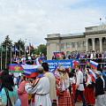 May-Day parade in Krasnodar