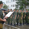 Клятва верности Родине от курсантов военной кафедры КубГАУ