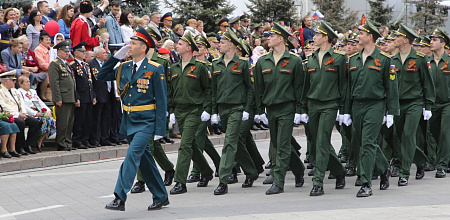 КубГАУ на параде Победы