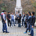 Trip of foreign students to the town of Goryachy Kluch