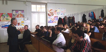 Лекция ветеранов космодрома Байконур 